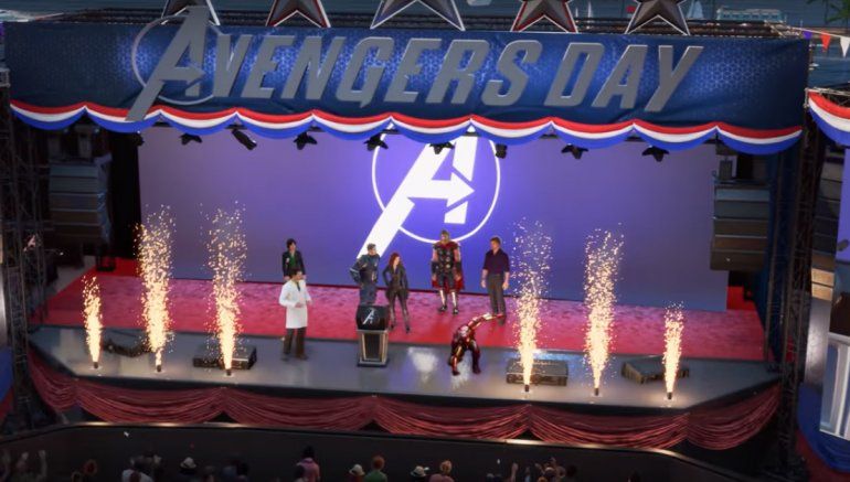 La celebración del Día de Los Vengadores.