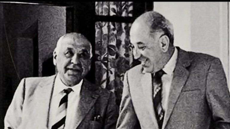 Elías y Felipe Sapag.