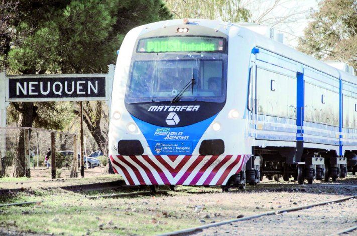 El proyecto de Nación es extender el tren desde Roca hasta Senillosa.