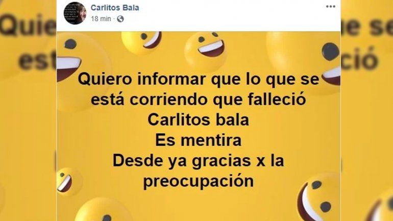 Carlitos Bala se convirtió en tendencia en Twitter por su ...