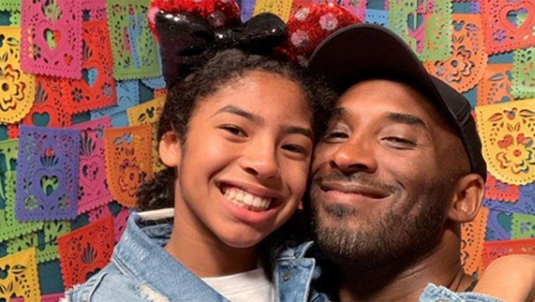 Kobe Bryant y su hija Gianna Maria.