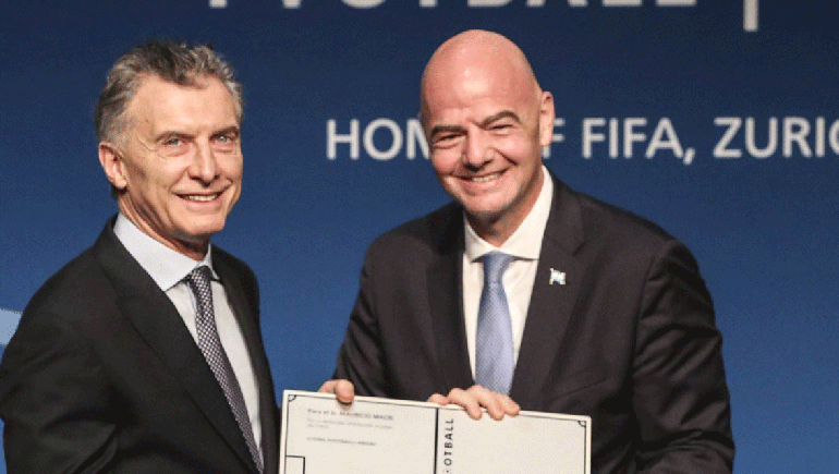 El fútbol argentino rechaza la designación de Macri en FIFA