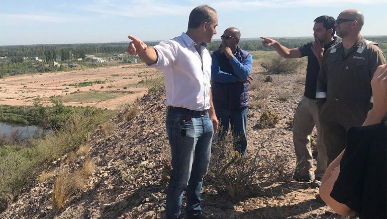 La Subsecretaría de Medio Ambiente recorrió la zona junto a referentes de las empresas.