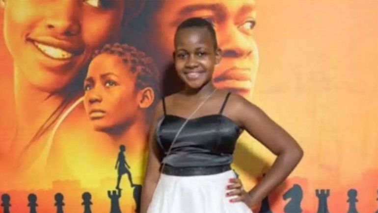 Nikita en la presentación del film de Disney.