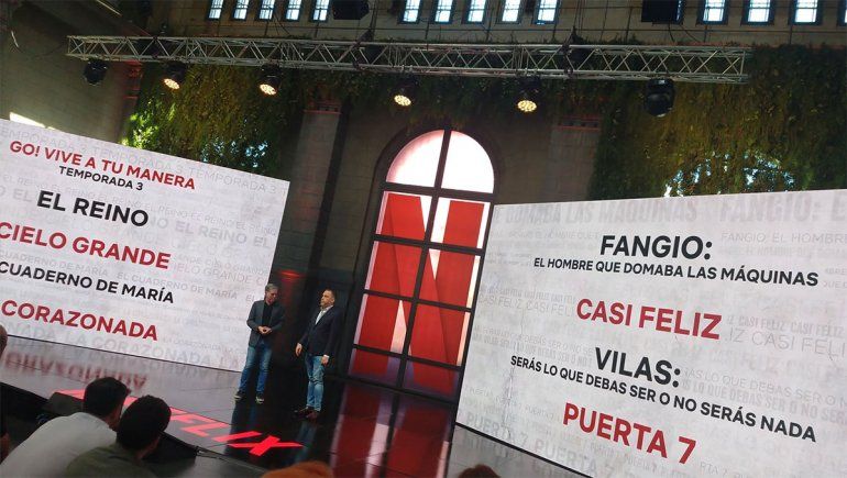 Netflix anunció una inversión millonaria en Argentina y la creación de la ficciones sobre Vilas, Fangio y El Eternauta.