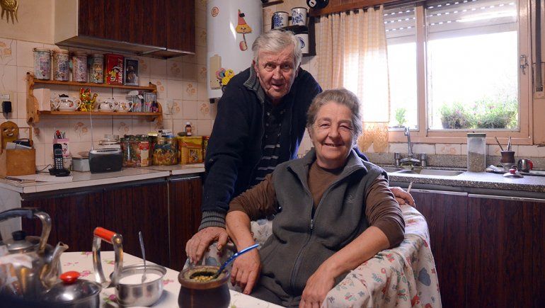 Esteban, cuidador del Refugio Luan.