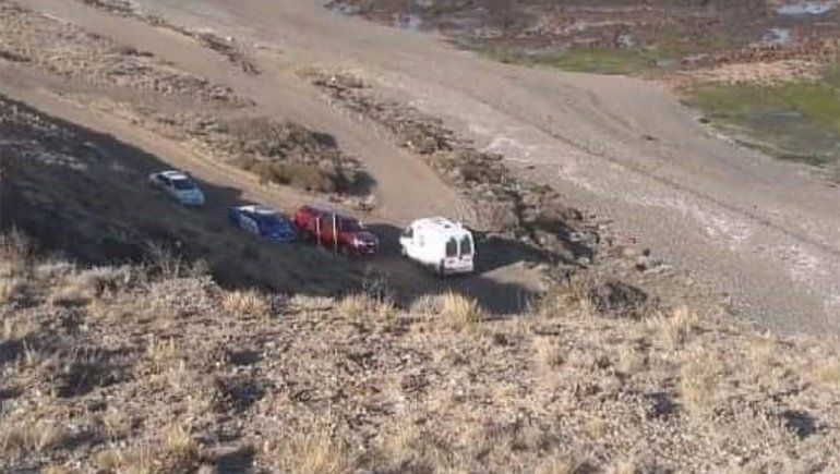 El lugar en donde ocurrió el aberrante crimen y violación.