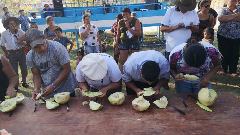 Fiesta del Agricultor en Bajada del Agrio: la competencia