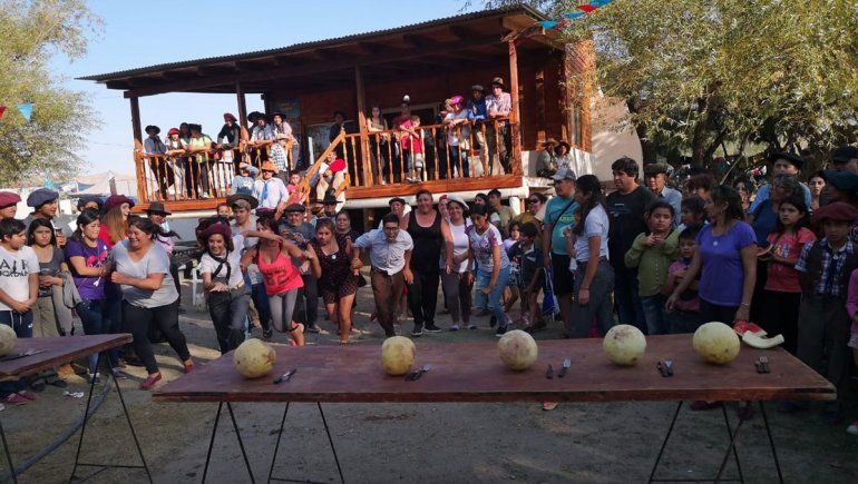 Fiesta del Agricultor en Bajada del Agrio: la competencia