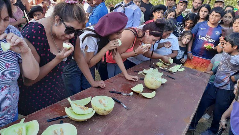 Fiesta del Agricultor en Bajada del Agrio: la competencia