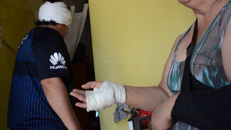 Ataque en el barrio Huiliches: