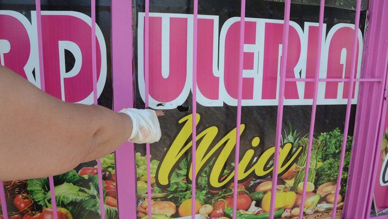 Ataque en el barrio Huiliches: