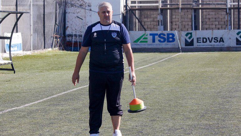 Primera práctica de Sergio Priseajniuc en el Albinegro