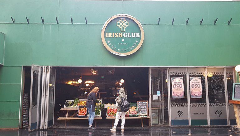 El muralista Martín Villalba