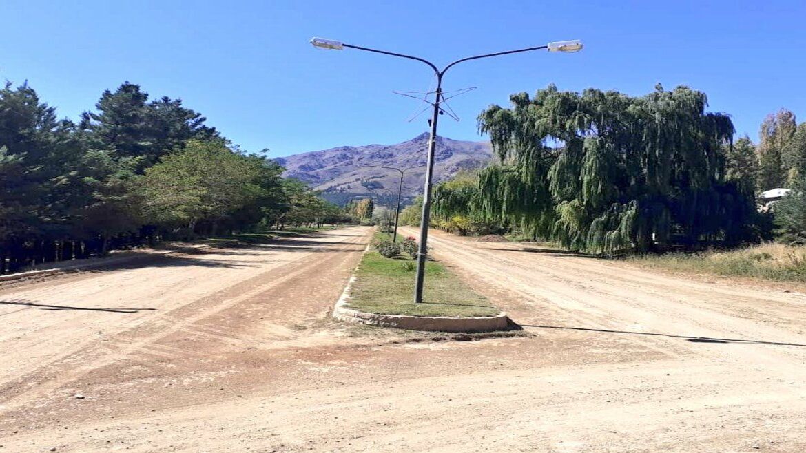 En el norte neuquino también se cumple la cuarentena. Así está Huinganco.