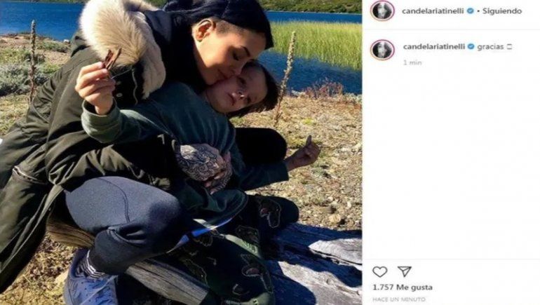 En medio de su polémica estadía en Esquel por la cuarentena del coronavirus, Cade Tinelli publicó una foto con su hermano y luego la elimonó.