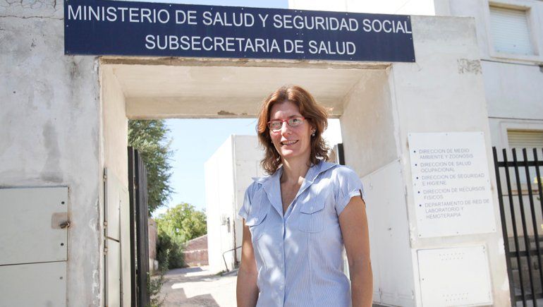 Melina Mazzeo, directora Laboratorio Central de Neuquén.