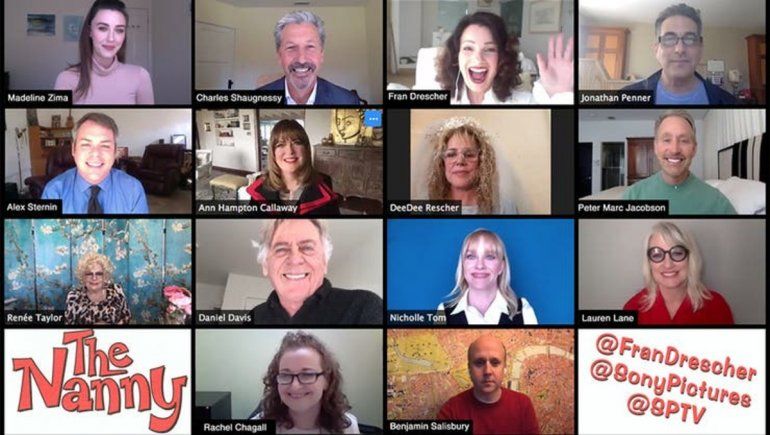 Por iniciativa de Fran Drescher, La Niñera tendrá un especial en forma virtual.