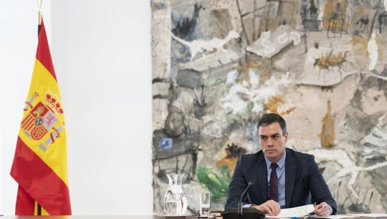 Pedro Sánchez, presidente de España, el segundo país con más muertos e infectados por el coronavirus.