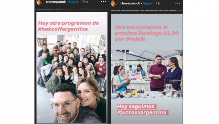 Chaves promocionó Bake Off y luego anunció que no iba a salir al aire