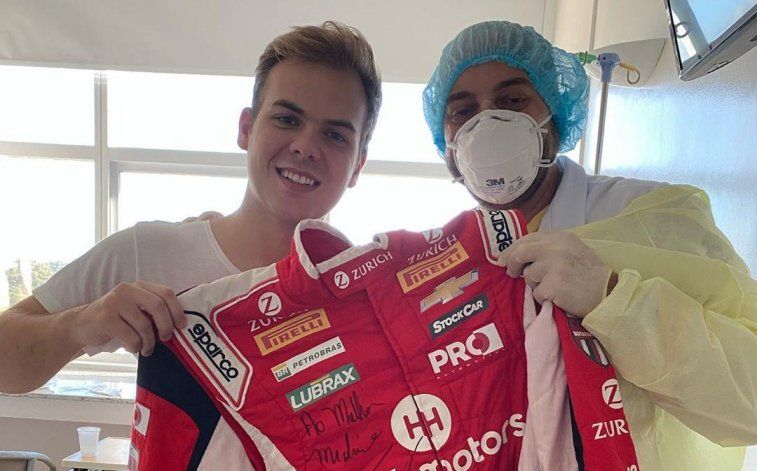 Bruno Baptista pasó ocho días internado para poder vencer al coronavirus.