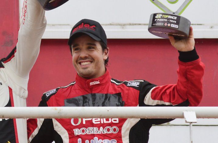 Lucas Guerra fue tercero y quinto en las competencias del Top Race en Concepción del Uruguay.