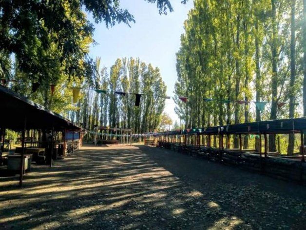 Feria de China Muerta cerrada por el coronavirus.