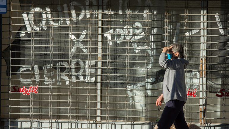 Así estaban los locales con las medidas de fase de aislamiento.