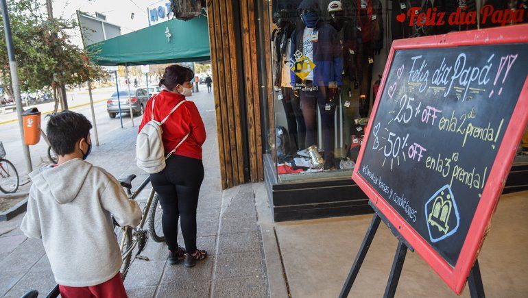 Día del Padre: bajas ventas en comercios.