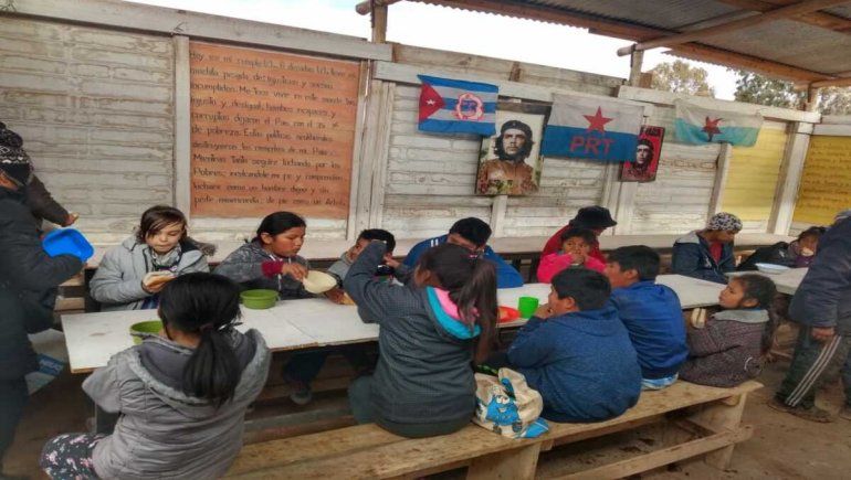 El comedor funciona en el barrio Los Hornos de Plottier