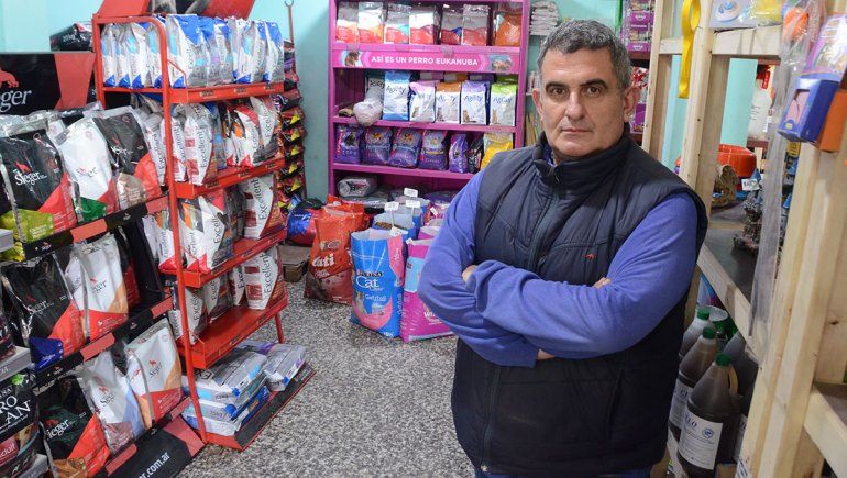 Guillermo Moreno, dueño del Pet Shop Popi