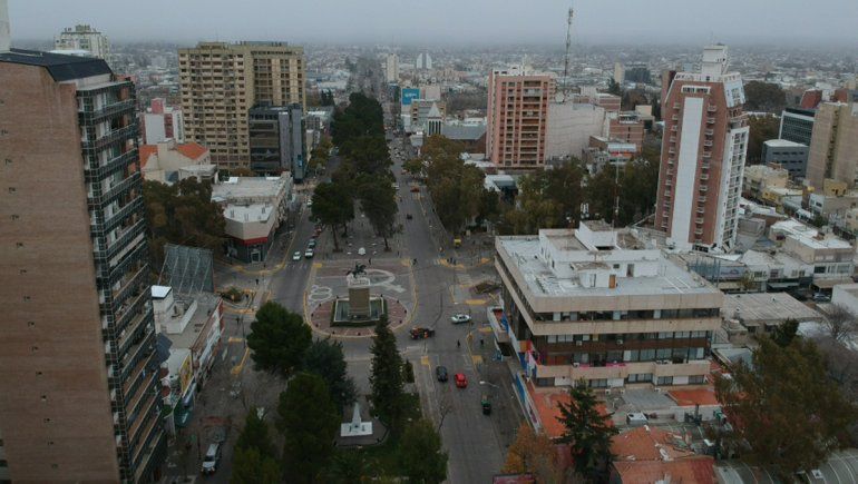 Neuquén vive una jornada de nieve.