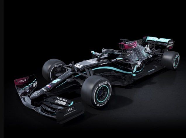 El equipo Mercedes de Fórmula 1 llevará el color negro en sus autos durante la temporada 2020 por el racismo.