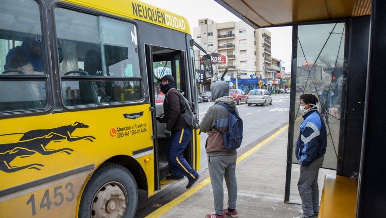 Transporte público en Neuquén.