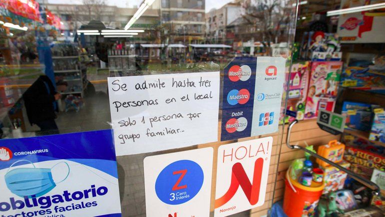 La circulación por DNI ya se sintió entre los comerciantes.