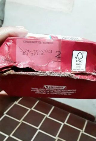 Pure de tomate con resto de rata detectado en Escobar