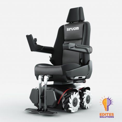 Prototipo de la silla de ruedas de <a href=