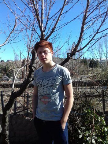 Julián Ormazábal, alumno de 4° año de la EPEA Nº 1, de Las Ovejas.