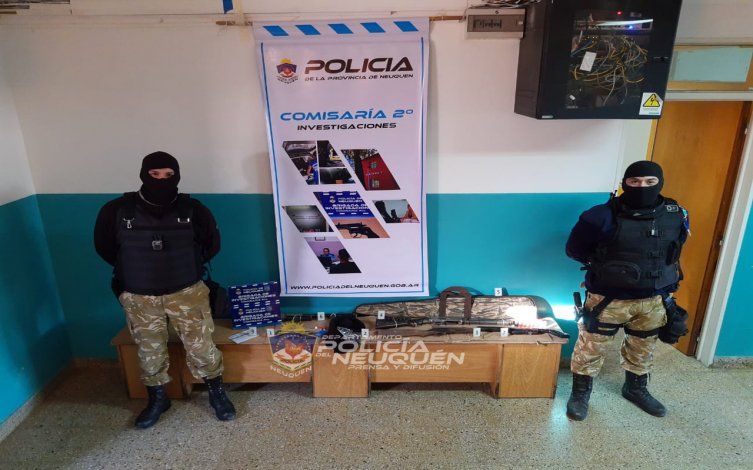 Participaron del operativo personal de Comisaría 2°, 19° y 41°.