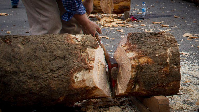 Una serie con los mejores hacheros de San Martín