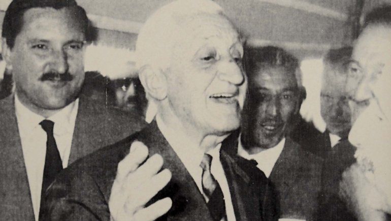 Con el ex presidente Arturo Illia lo unía una gran amistad.