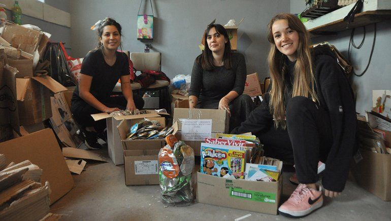 Yasmín, Macu y Sofía se unieron sin conocerse para aportar su granito de arena en el cuidado ambiental.