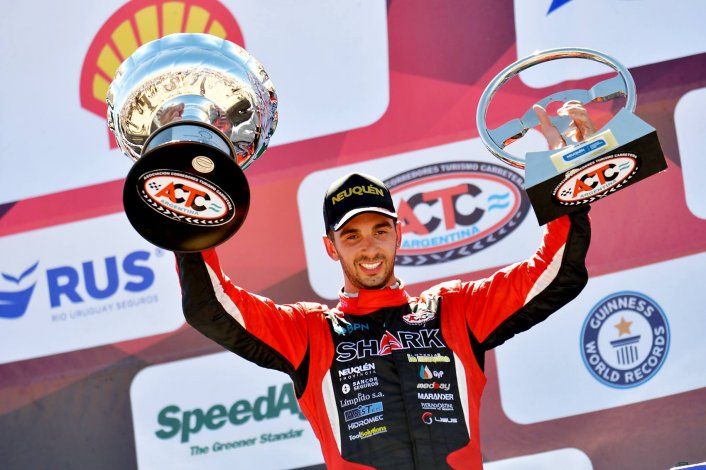 El neuquino Juan Cruz Benvenuti ganó en su tierra antes del parate por la pandemia.