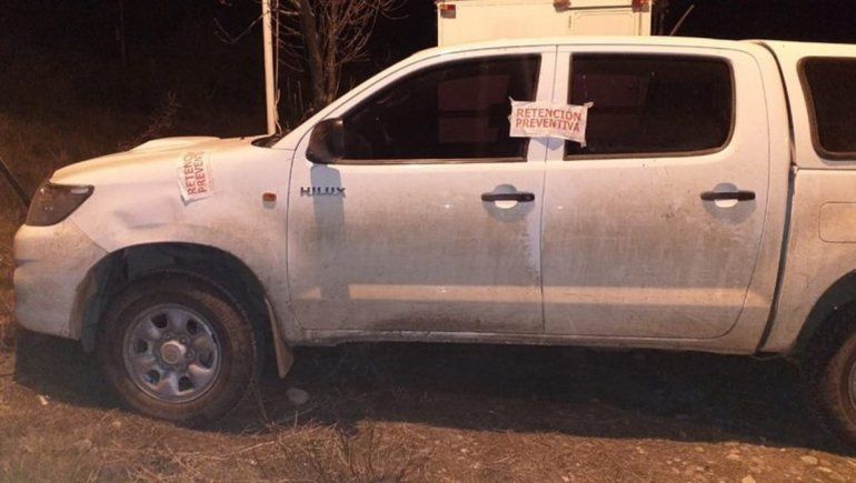 La camioneta que manejaba que manejaba Pilquimán es del Poder Judicial.
