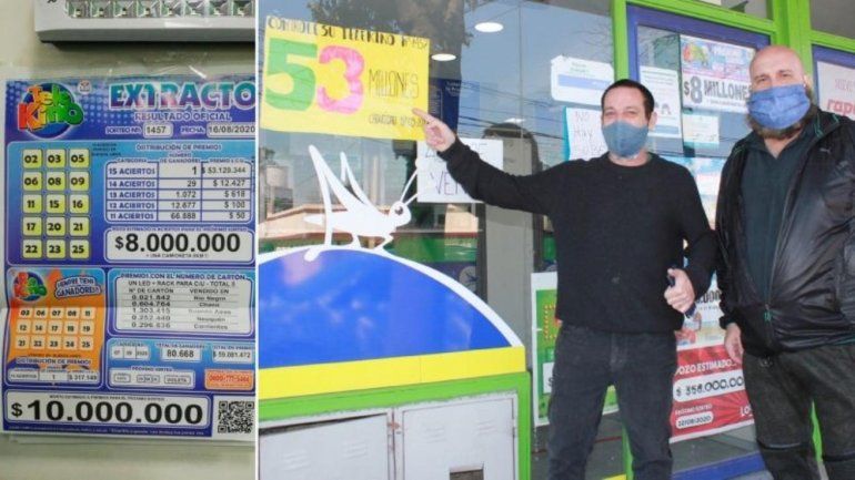 La agencia de Pilar les pidió a sus apostadores que revisen sus boletas del Telekino del sorteo del 16 de agosto. Pero nunca apareció el ganador.