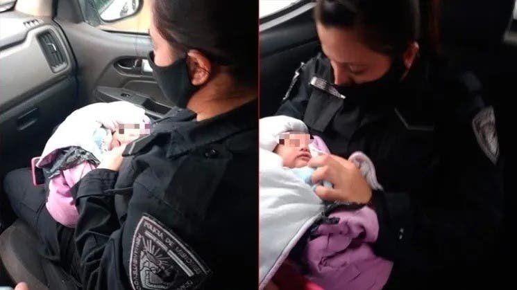 La beba fue encontrada por un vecino, con una bolsa en la cabeza. Lucha por su vida.