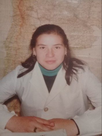 Graciela cuando tenía 12 años.