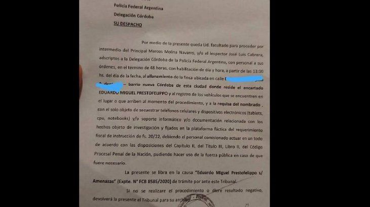 El youtuber y periodista amenazó a Cristina Kirchner por Twitter.