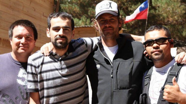 Paul Walker visitó Chile para ayudar a víctimas de terremetos.