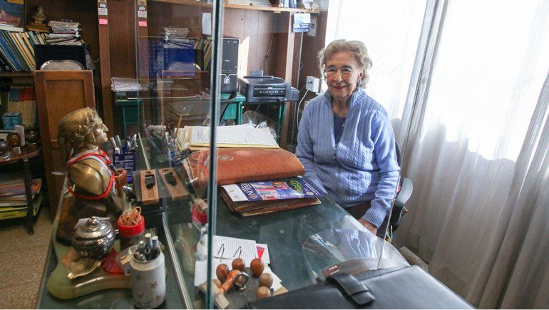 Mati Salcedo Facal, 58 años ejerciendo la Escribanía en la ciudad.